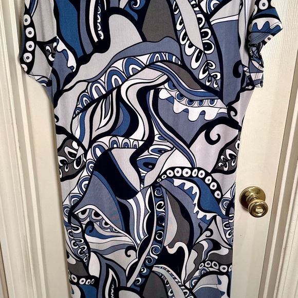 Chicos Travelers Maxi Dress, Size 2 - Picture 4 of 5